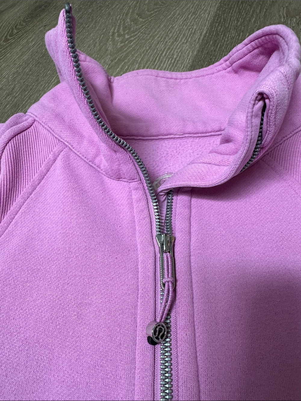 Lululemon Scuba Oversized Funnel-Neck Half Zip *Long Dahlia Mauve - Picture 6 of 12